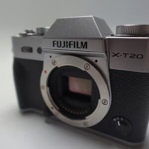 Fujifilm X-T20 Silver and Black Digital Camera